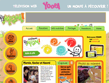 Tablet Screenshot of miam.yoopa.ca
